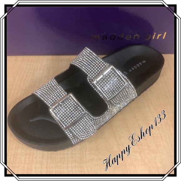 madden girl Women’s Slide Strap Sandal - Picture 8 of 8